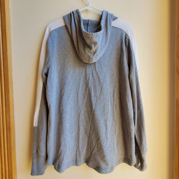 Tek Gear Gray Hooded Sweatshirt Size Large - Picture 13 of 14